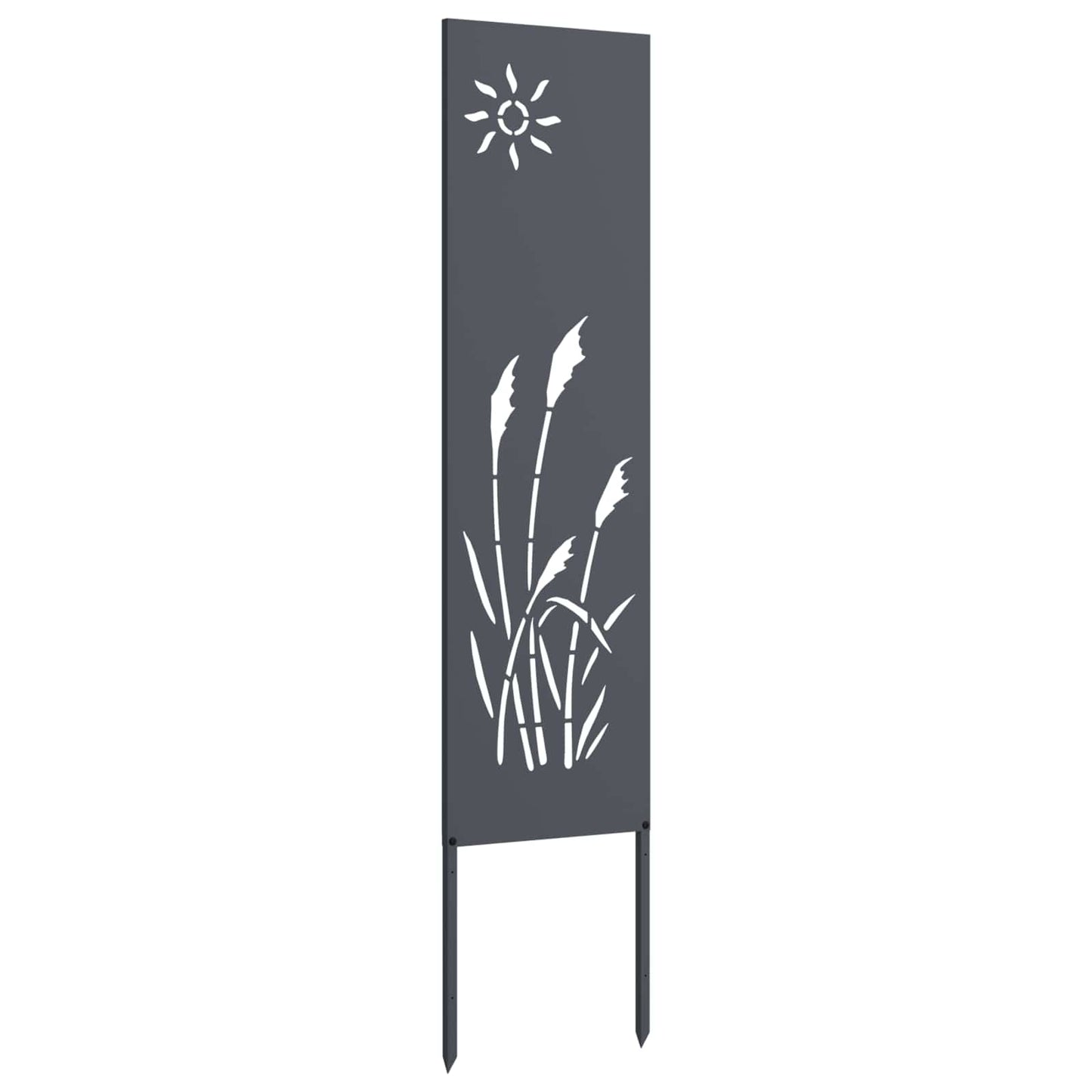 Schermo per privacy in giardino Traforo Antracite 32 x 140 cm