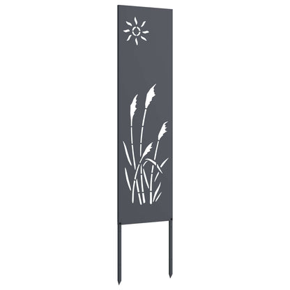 Schermo per privacy in giardino Traforo Antracite 32 x 140 cm