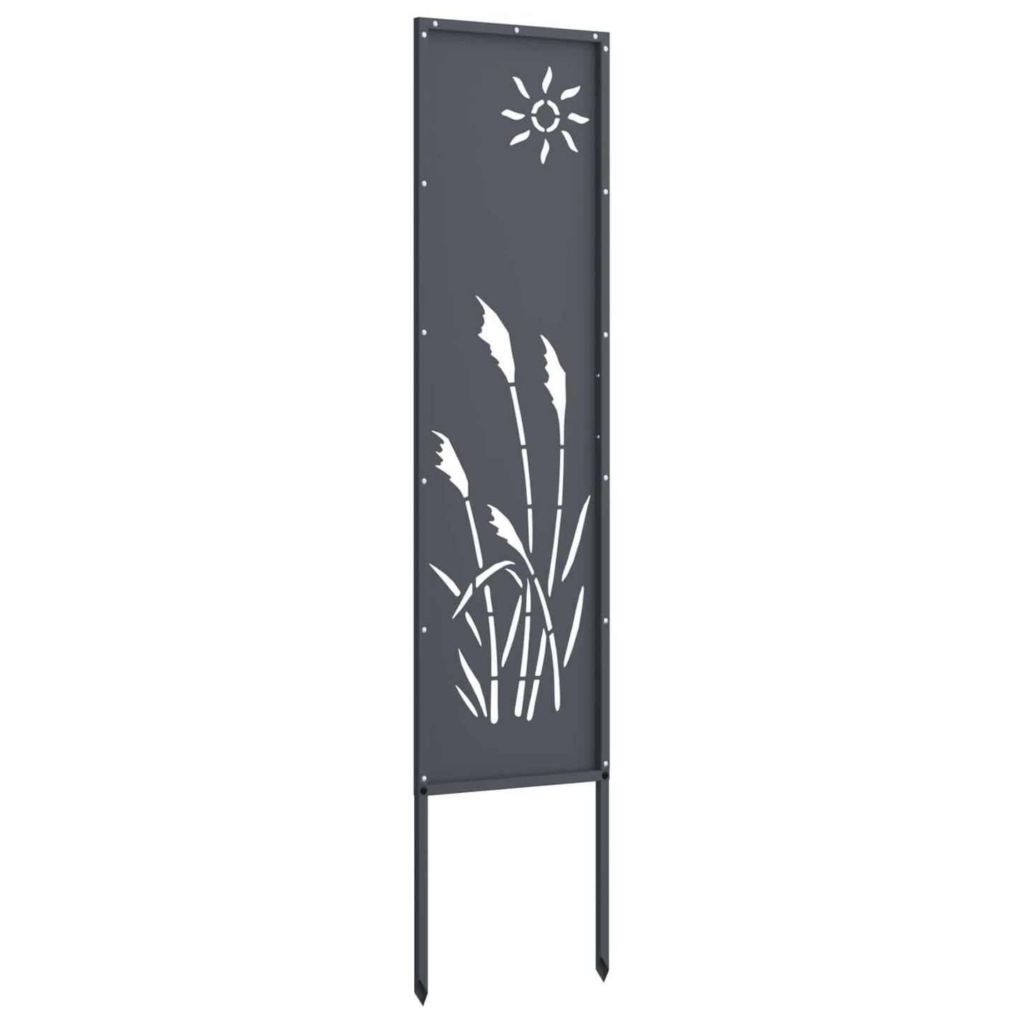 Schermo per privacy in giardino Traforo Antracite 32 x 140 cm
