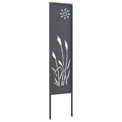 Schermo per privacy in giardino Traforo Antracite 32 x 140 cm