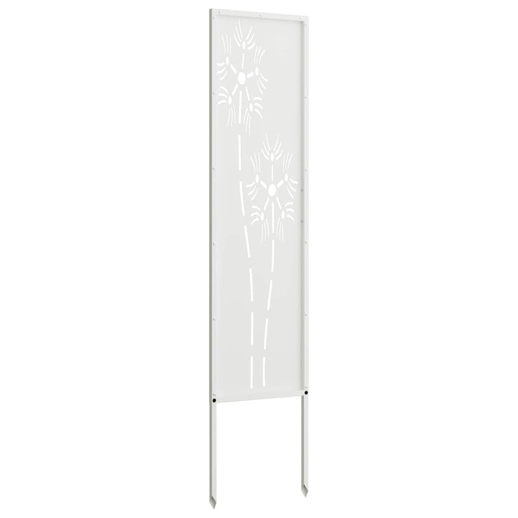 Schermo per privacy in giardino Traforo Bianco 32 x 140 cm