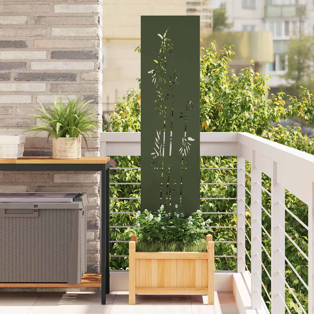 Schermo per privacy in giardino Oliver verde 32 x 140 cm