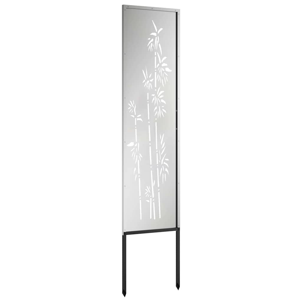 Schermo per privacy in giardino Floreale Argento 32 x 140 cm