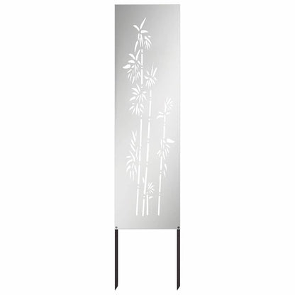 Schermo per privacy in giardino Floreale Argento 32 x 140 cm