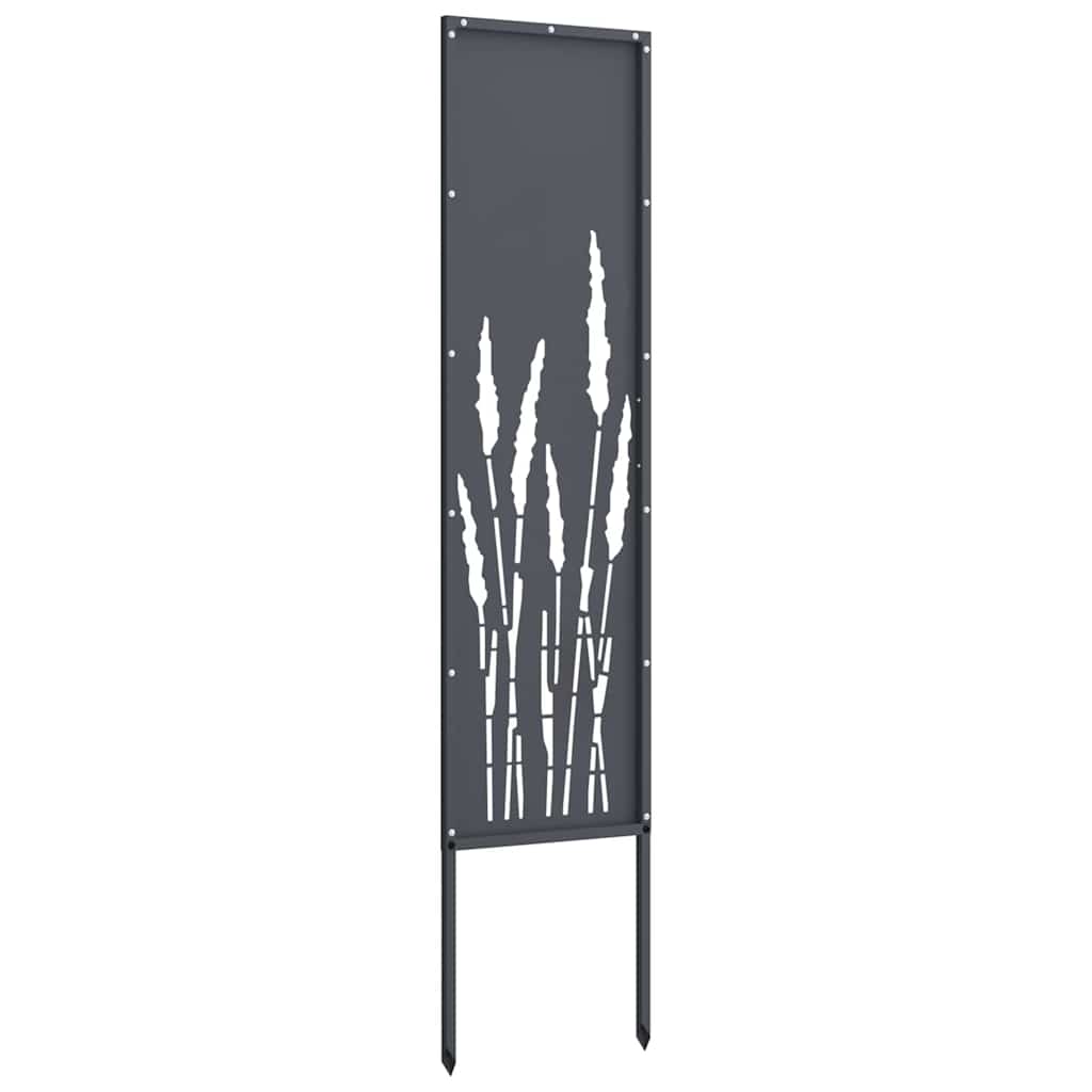 Schermo per privacy in giardino Traforo Antracite 32 x 140 cm