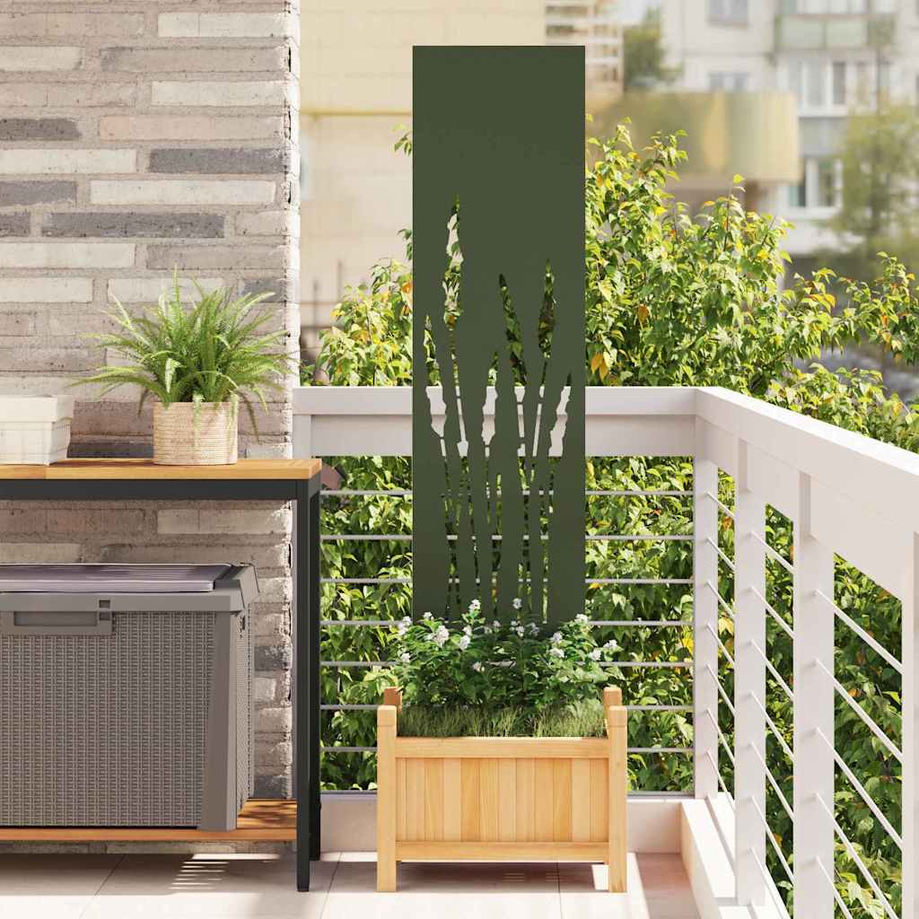 Schermo per privacy in giardino Oliver verde 32 x 140 cm