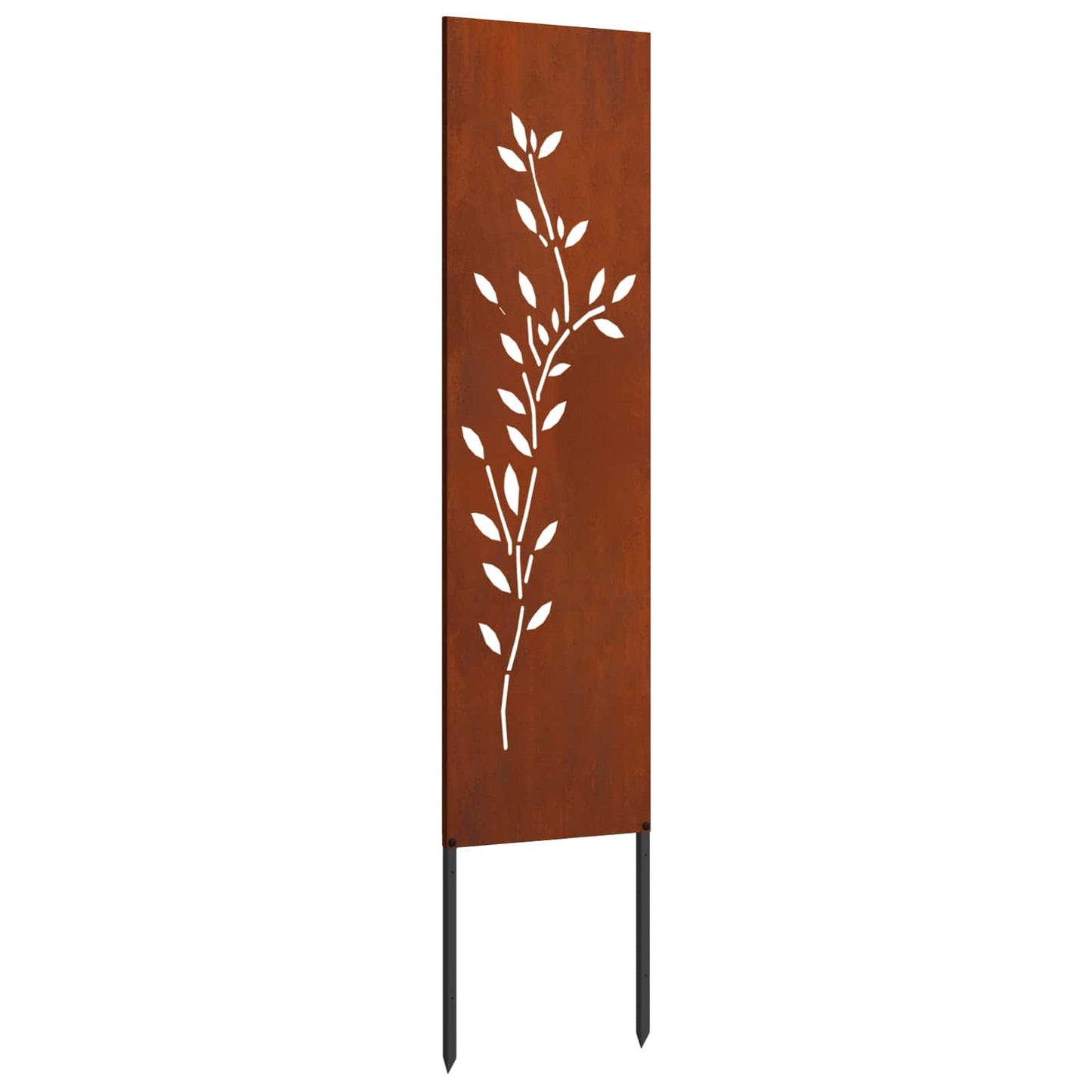 Schermo per privacy in giardino Floreale Ruggine 32 x 140 cm