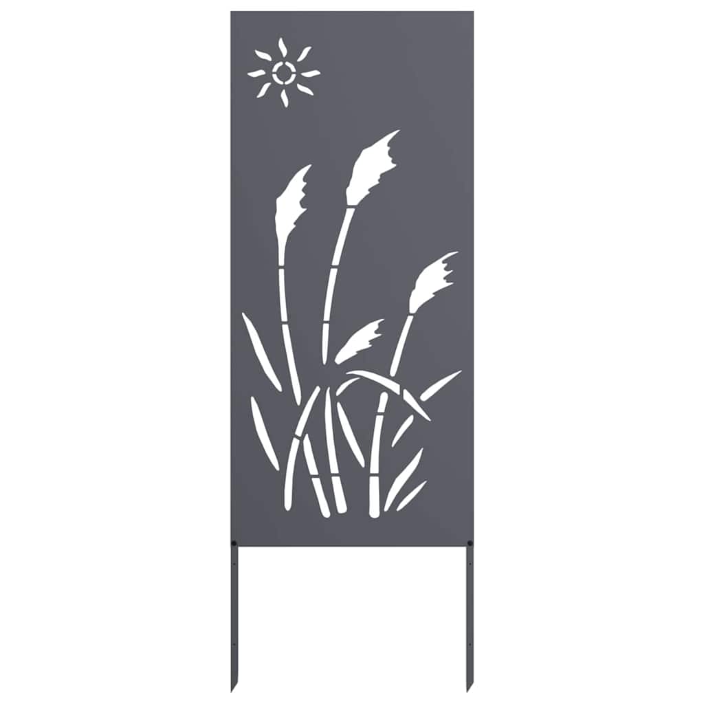 Schermo per privacy in giardino Traforo Antracite 50 x 140 cm