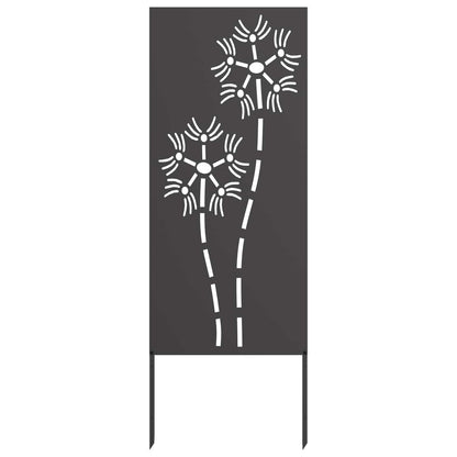 Schermo per privacy in giardino Traforo Nero 50 x 140 cm