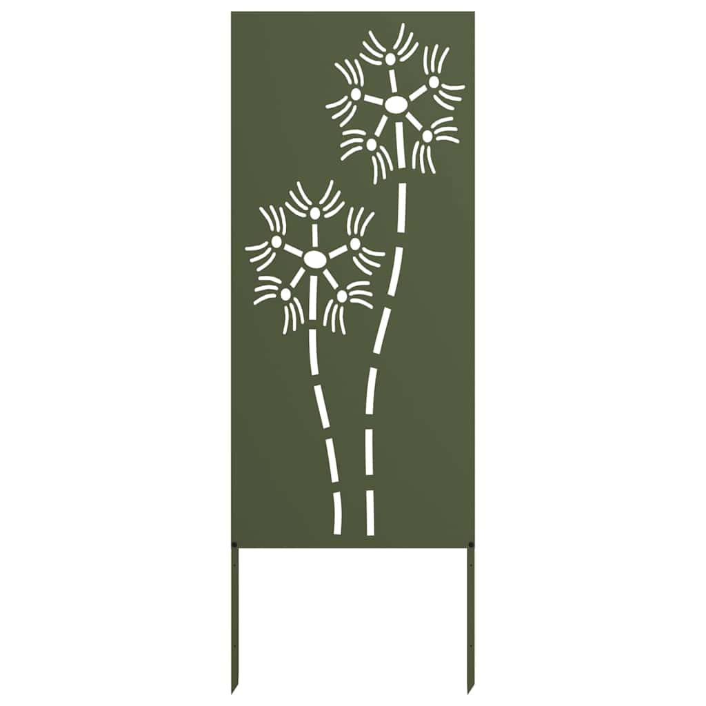 Schermo per privacy in giardino Oliver verde 50 x 140 cm
