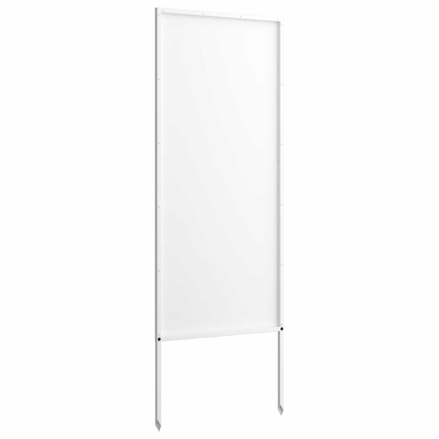 Schermo per privacy in giardino Traforo Bianco 50 x 140 cm