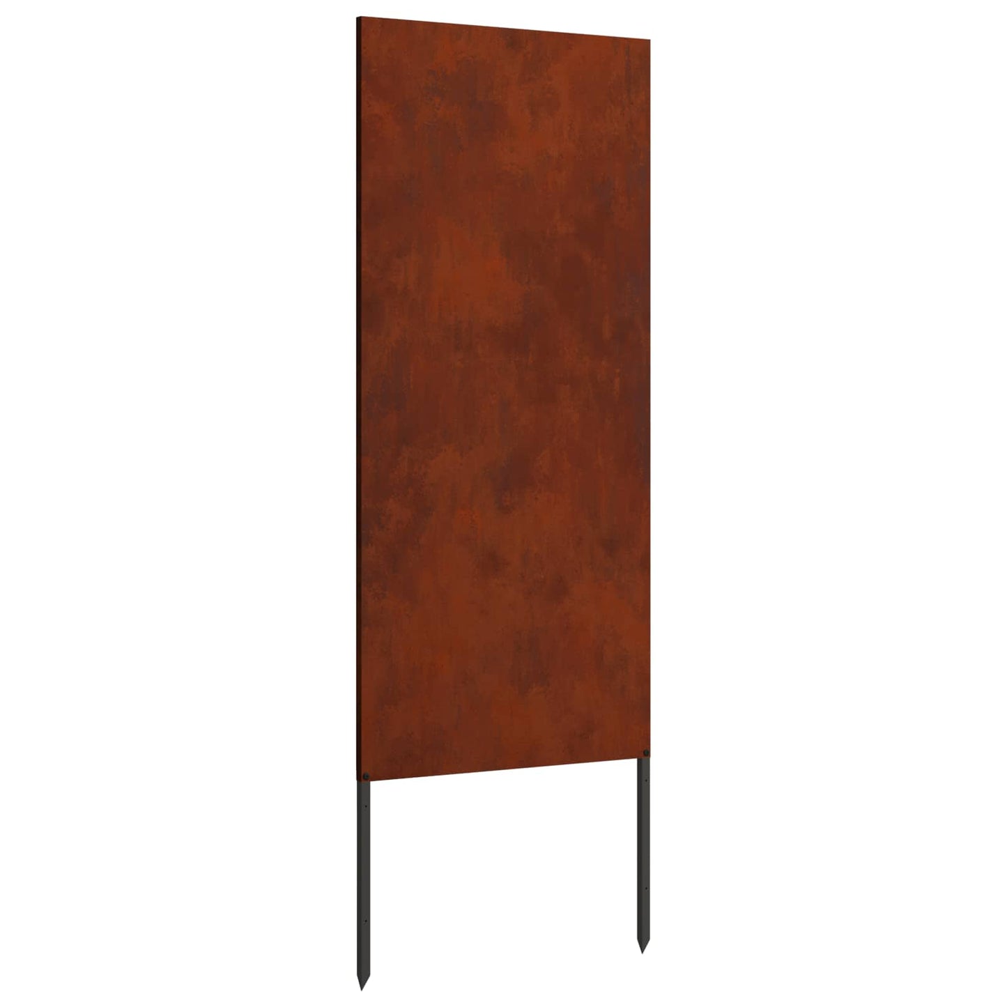 Schermo per privacy in giardino Traforo Ruggine 50 x 140 cm