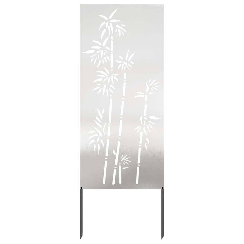 Schermo per privacy in giardino Floreale Argento 50 x 140 cm