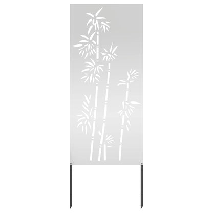 Schermo per privacy in giardino Floreale Argento 50 x 140 cm