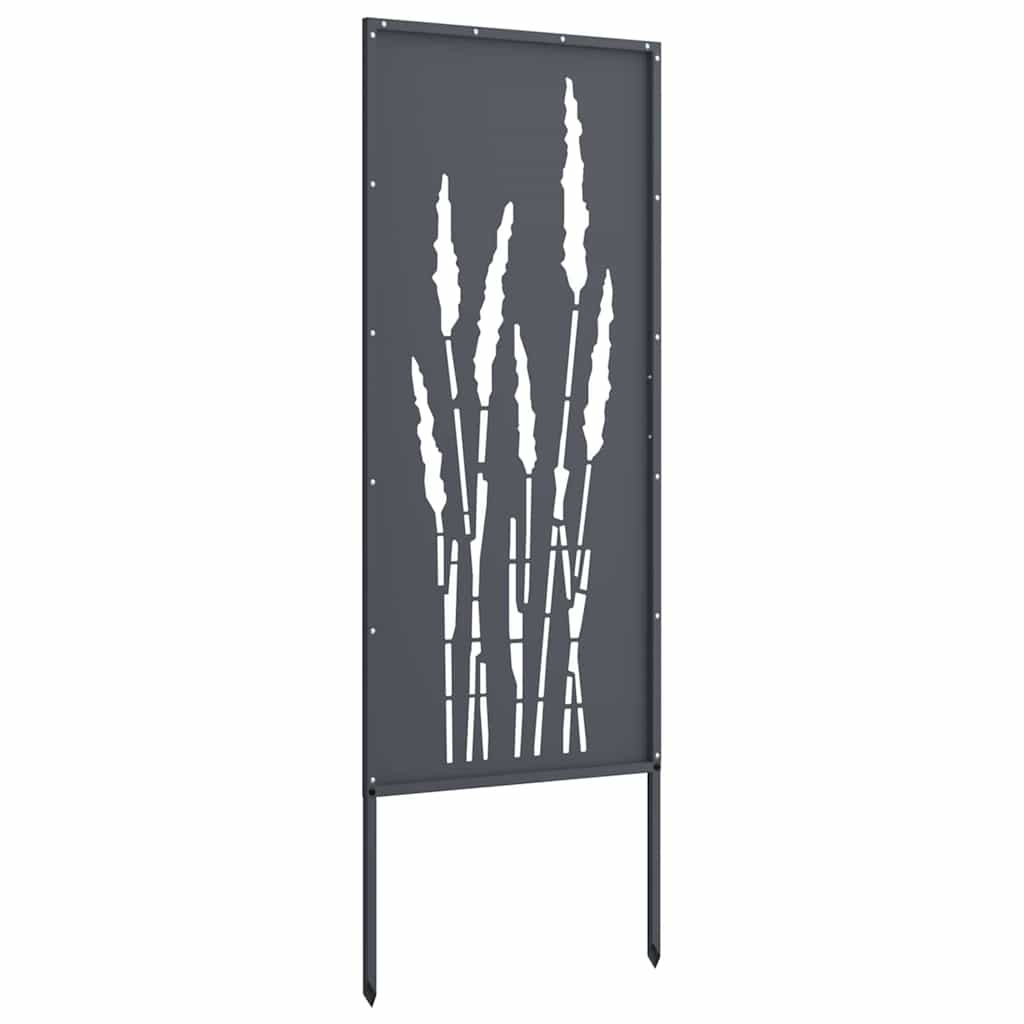 Schermo per privacy in giardino Floreale Antracite 50 x 140 cm