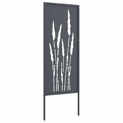 Schermo per privacy in giardino Floreale Antracite 50 x 140 cm