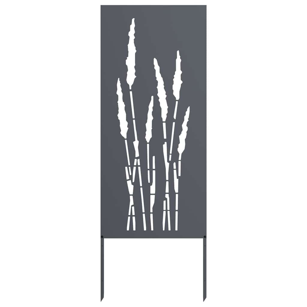 Schermo per privacy in giardino Floreale Antracite 50 x 140 cm