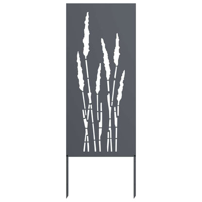 Schermo per privacy in giardino Floreale Antracite 50 x 140 cm