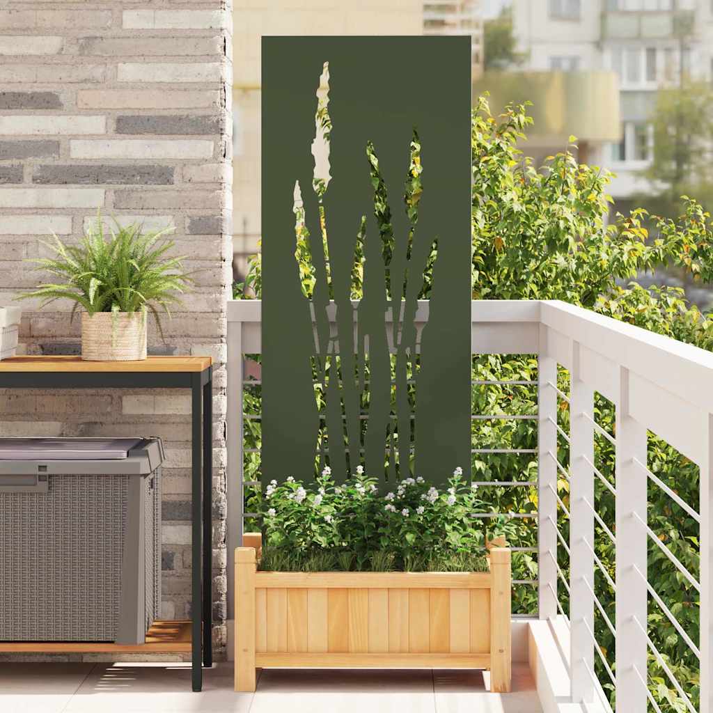 Schermo per privacy in giardino Oliver verde 50 x 140 cm