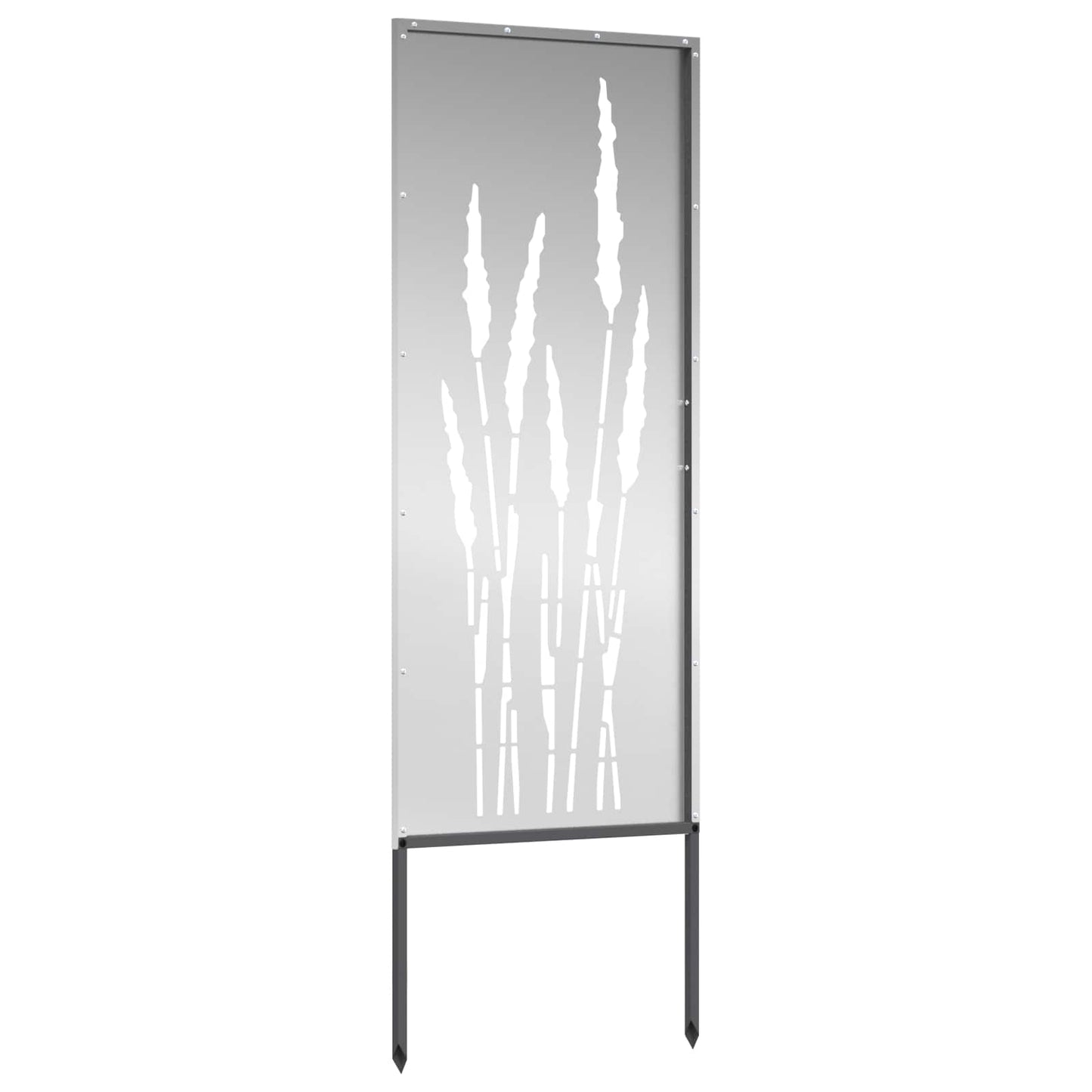 Schermo per privacy in giardino Floreale Argento 50 x 140 cm