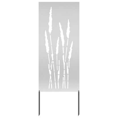 Schermo per privacy in giardino Floreale Argento 50 x 140 cm