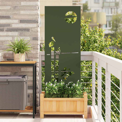 Schermo per privacy in giardino Oliver verde 50 x 140 cm