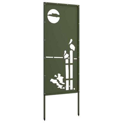Schermo per privacy in giardino Oliver verde 50 x 140 cm