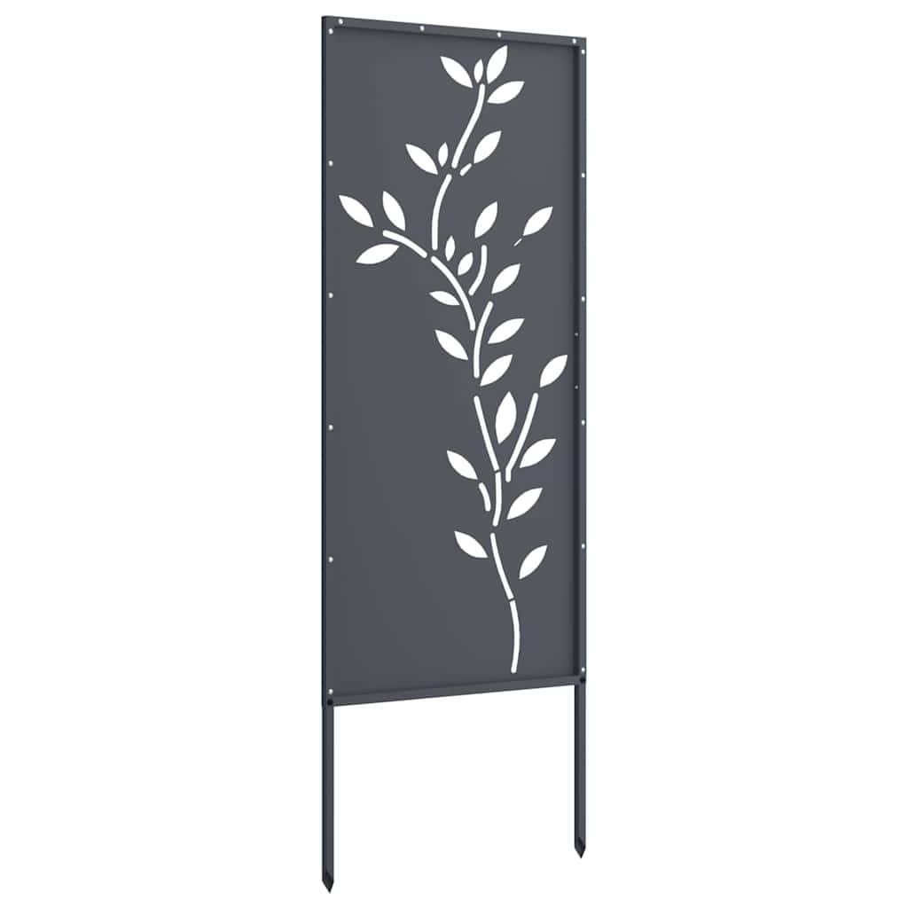 Schermo per privacy in giardino Floreale Antracite 50 x 140 cm