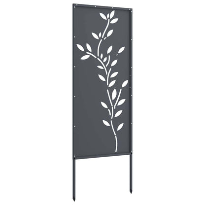 Schermo per privacy in giardino Floreale Antracite 50 x 140 cm