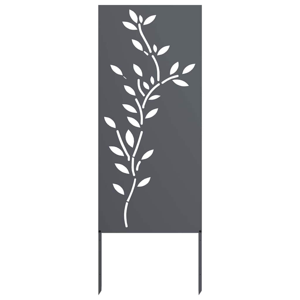 Schermo per privacy in giardino Floreale Antracite 50 x 140 cm