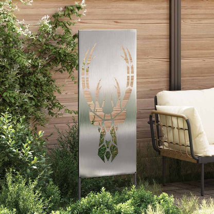 Schermo per privacy in giardino Argento 50 x 140 cm