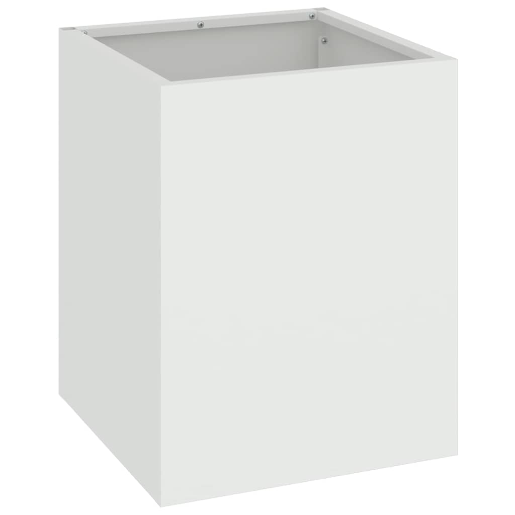 Vaso da giardino Bianco 32 x 32 x 40 cm