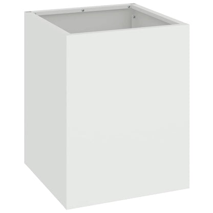 Vaso da giardino Bianco 32 x 32 x 40 cm