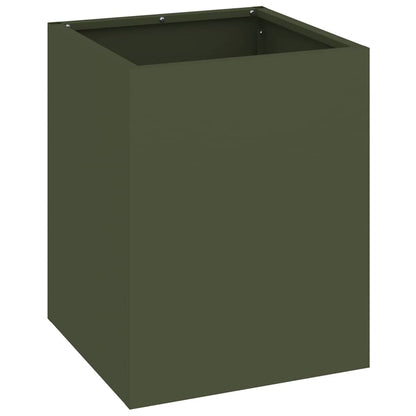 Vaso da giardino Verde oliva 32 x 32 x 40 cm