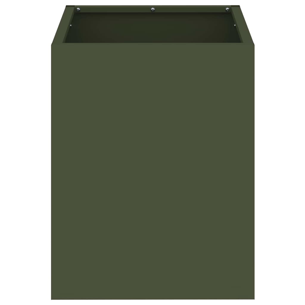 Vaso da giardino Verde oliva 32 x 32 x 40 cm