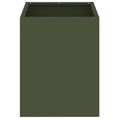 Vaso da giardino Verde oliva 32 x 32 x 40 cm