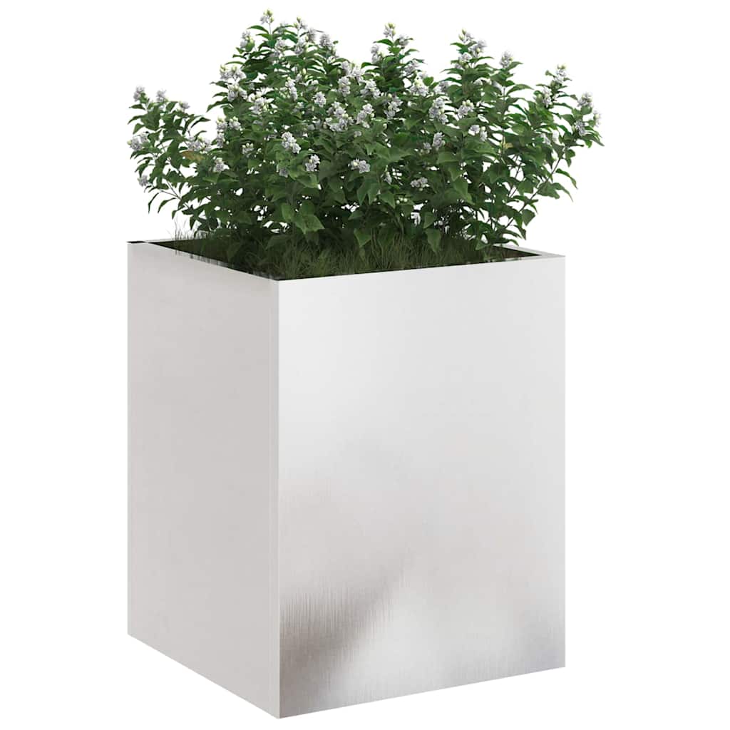 Vaso da giardino Acciaio inossidabile 32 x 32 x 40 cm