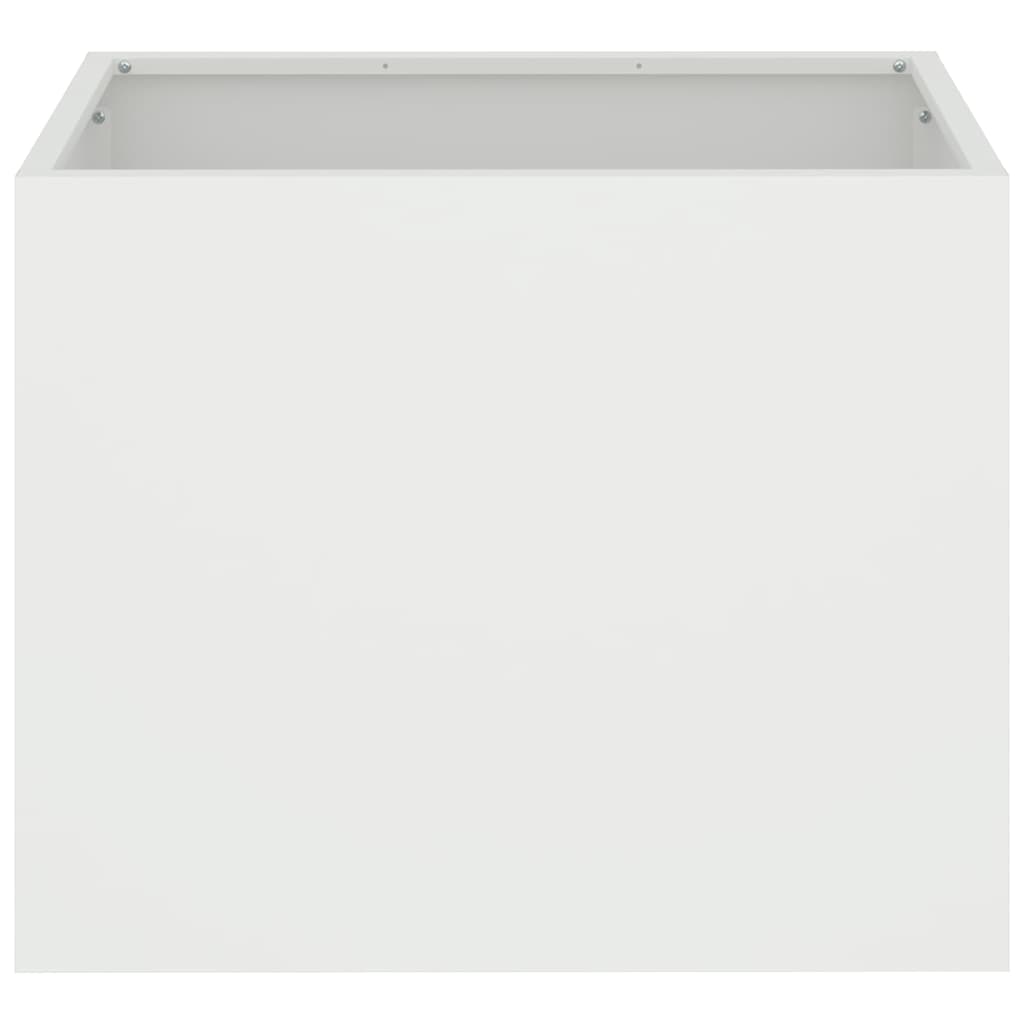 Vaso da giardino Bianco 50 x 32 x 40 cm