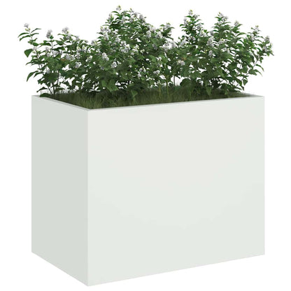 Vaso da giardino Bianco 50 x 32 x 40 cm