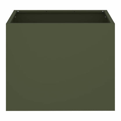 Vaso da giardino Oliver verde 50 x 32 x 40 cm
