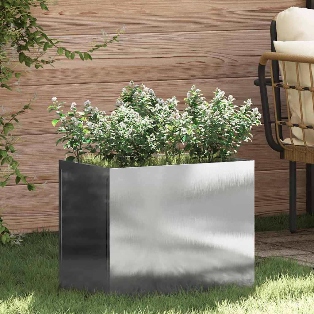 Vaso da giardino Acciaio inossidabile 50 x 32 x 40 cm