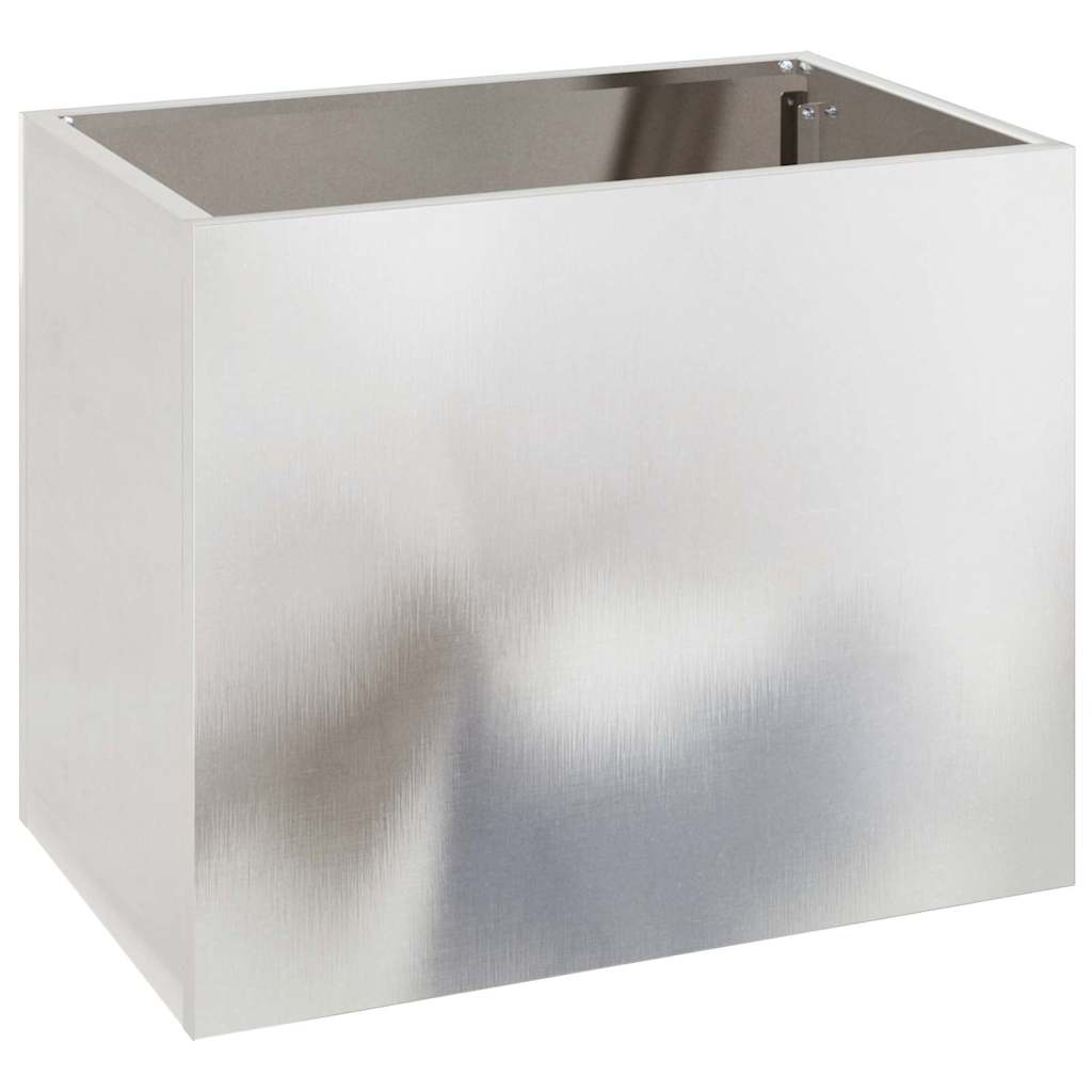 Vaso da giardino Acciaio inossidabile 50 x 32 x 40 cm