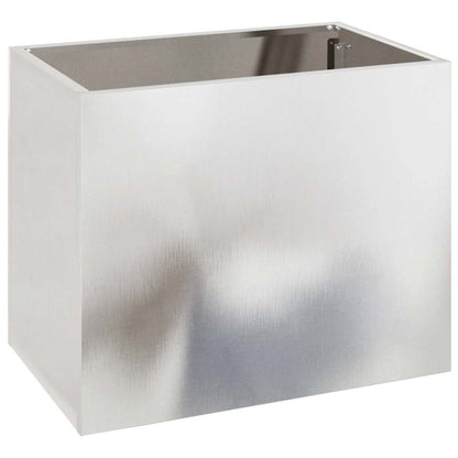 Vaso da giardino Acciaio inossidabile 50 x 32 x 40 cm