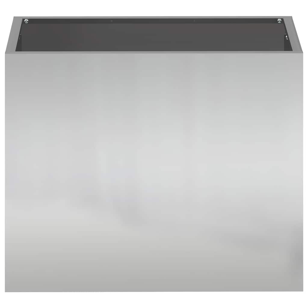 Vaso da giardino Acciaio zincato 50 x 32 x 40 cm
