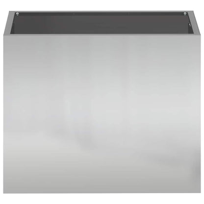 Vaso da giardino Acciaio zincato 50 x 32 x 40 cm