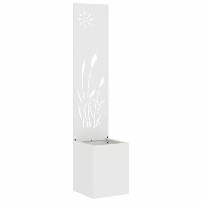 Schermo per privacy in giardino Traforo Bianco 32 x 140 cm