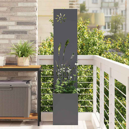 Schermo per privacy in giardino Antracite 50 x 32 x 150 cm