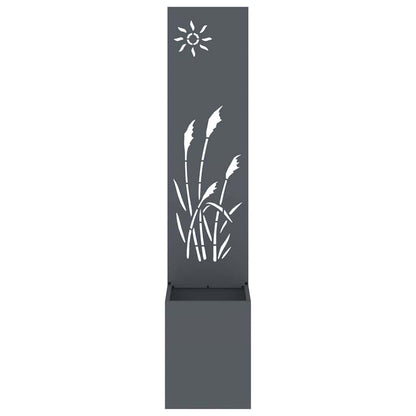 Schermo per privacy in giardino Antracite 50 x 32 x 150 cm
