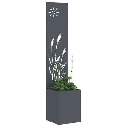 Schermo per privacy in giardino Antracite 50 x 32 x 150 cm