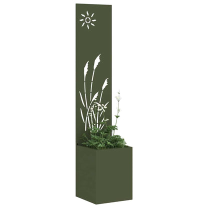 Schermo per privacy in giardino Oliver verde 32 x 140 cm